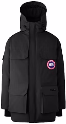 加拿大鵝 Expedition FW22 Fusion Fit 黑色長款羽絨外套 男女適用 2051MA-61 Buy 加拿大鵝 Expedition FW22 Fusion Fit 黑色長款羽絨外套 男女適用 2051MA-61
