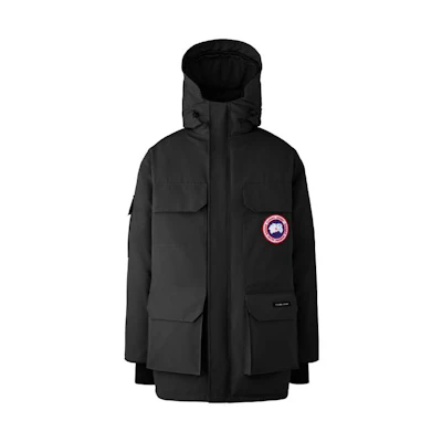 Canada Goose Expedition FW22 Fusion Fit Black Long Parka Jacket Unisex. 2051MA-61