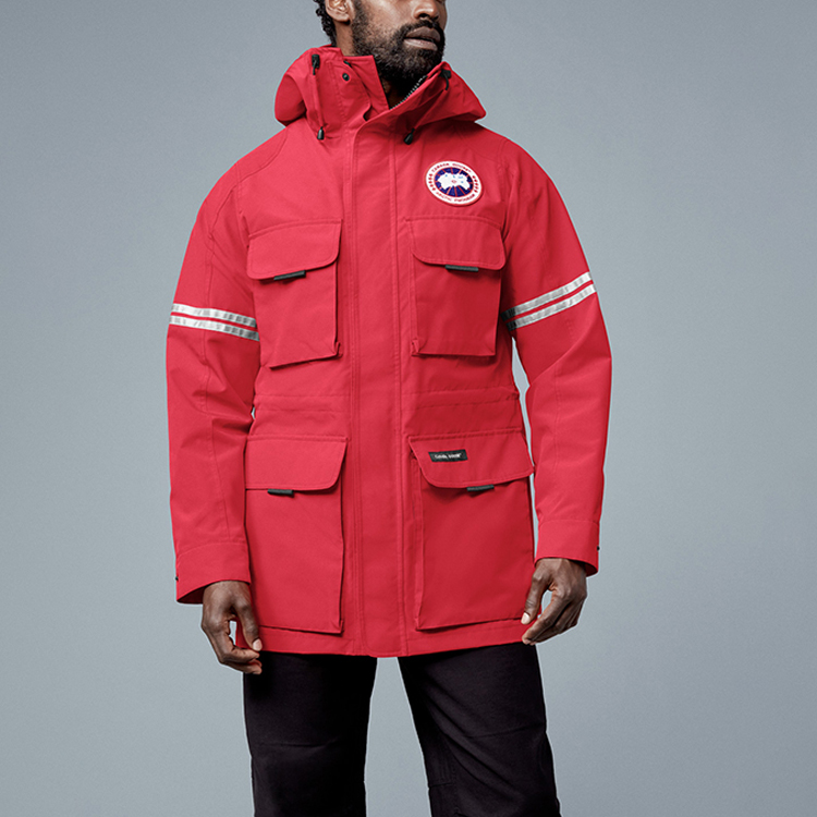 Lookbook Canada Goose Expedition FW22 Red Label Waterproof Down Jacket Unisex Outdoor Coat 4183M-11