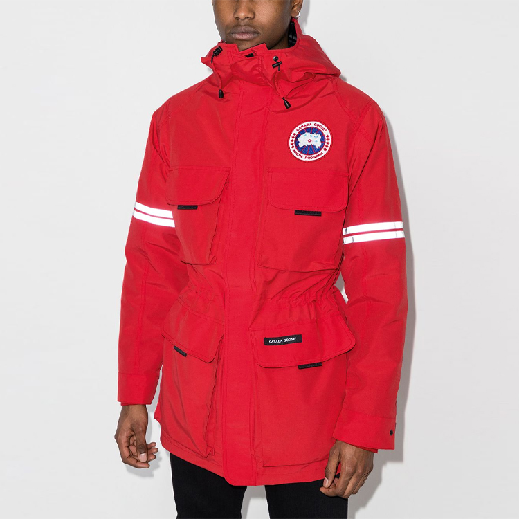 Shop Canada Goose Expedition FW22 Red Label Waterproof Down Jacket Unisex Outdoor Coat 4183M-11