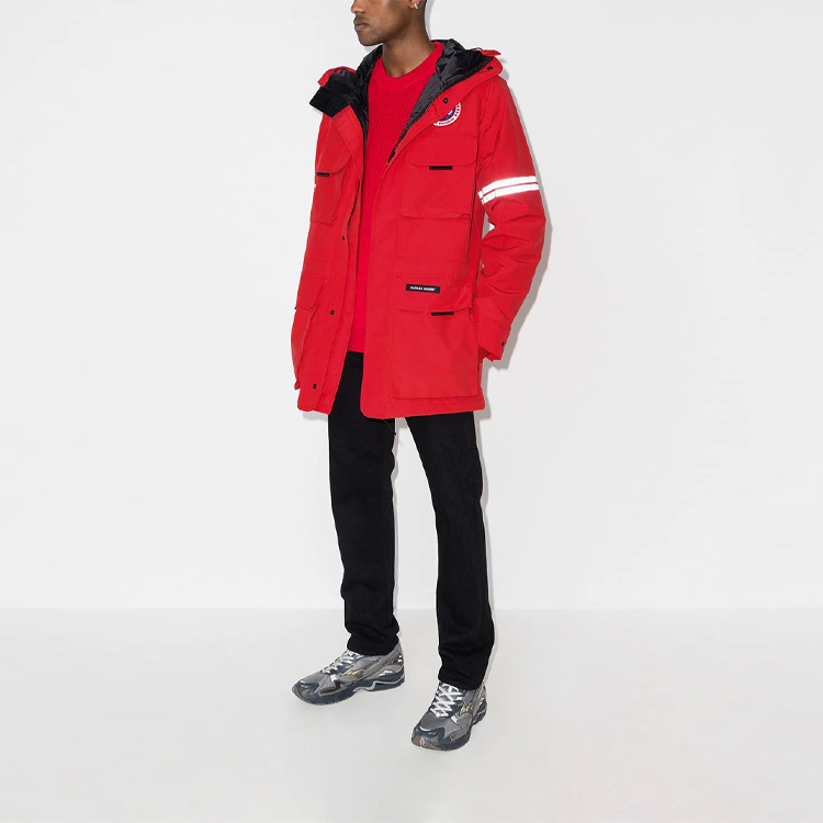 Details for Canada Goose Expedition FW22 Red Label Waterproof Down Jacket Unisex Outdoor Coat 4183M-11