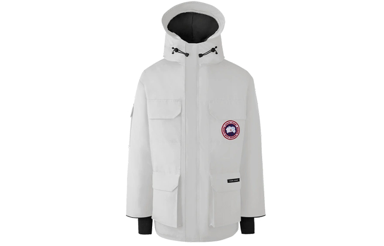 Order Canada Goose Expedition FW22 White Parka - Waterproof, Windproof Unisex Winter Jacket 4660MT-433
