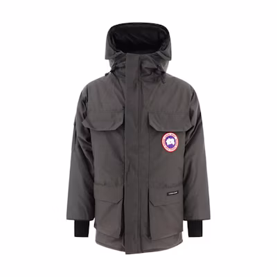Canada Goose Expedition Parka 08 Windproof Waterproof Long Jacket Mens Grey 2051M4-766