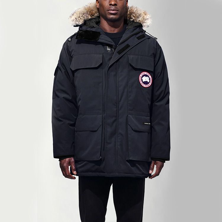 Shop Abrigo Unisex Canada Goose Expedition Parka Azul Oscuro Impermeable Invierno. 4660M-67