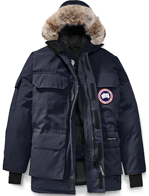 Canada Goose Expedition Parka Biru Tentera Kot Musim Sejuk Unisex Dengan Bulu Bercantum 4660M-646 Order Canada Goose Expedition Parka Biru Tentera Kot Musim Sejuk Unisex Dengan Bulu Bercantum 4660M-646