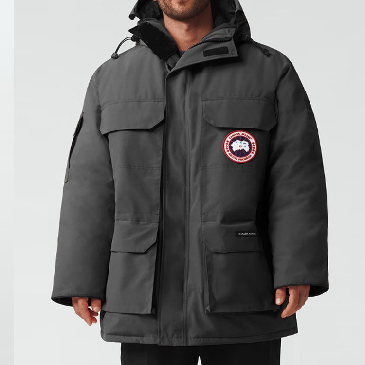 Canada Goose Expedition Parka Navy Blue Winter Down Coat Unisex Detachable Fur 4660M-646 圖 7