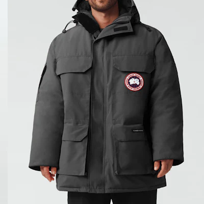 Canada Goose Expedition Parka Biru Tentera Kot Musim Sejuk Unisex Dengan Bulu Bercantum 4660M-646 Sizing Canada Goose Expedition Parka Biru Tentera Kot Musim Sejuk Unisex Dengan Bulu Bercantum 4660M-646