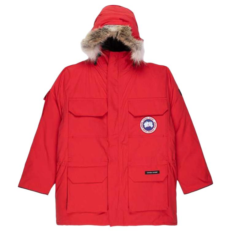Canada Goose Expedition Parka Red Label Waterproof Unisex Down Jacket Red 4660M-11
