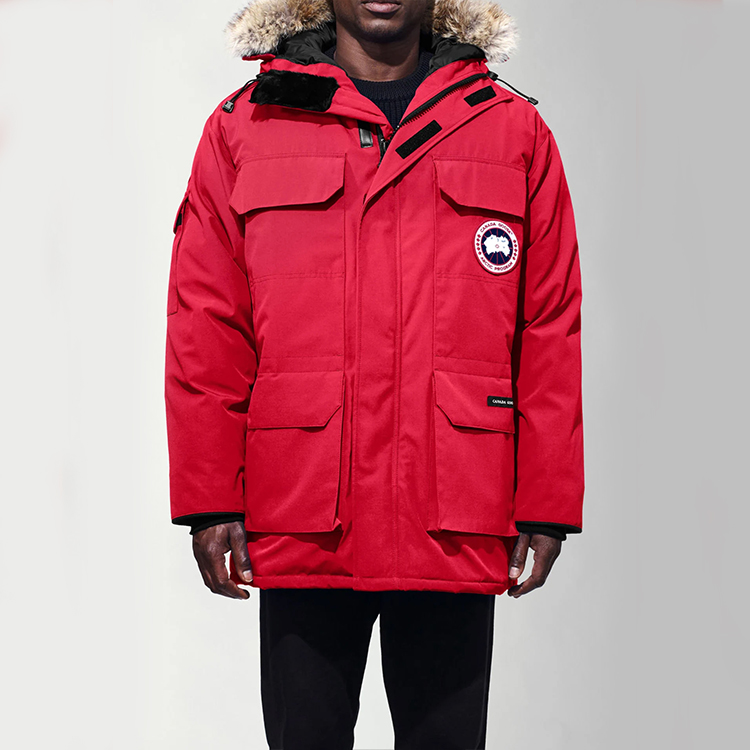 Shop Chaqueta Unisex Impermeable Roja Canada Goose Expedition Parka Con Plumón. 4660M-11