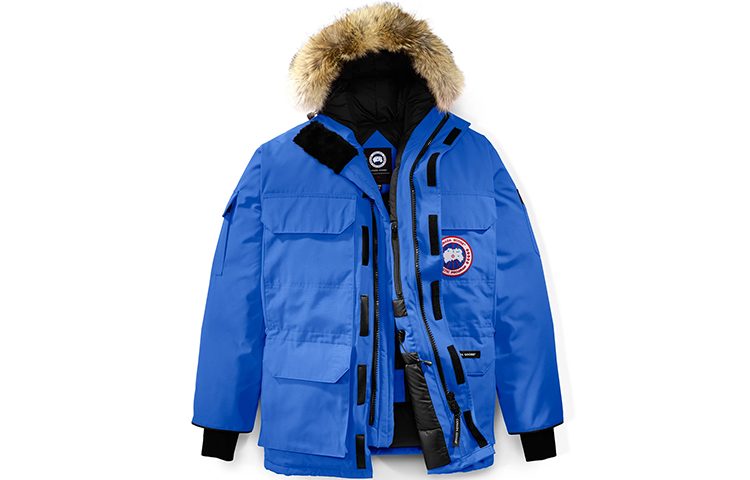 Order Canada Goose Expedition PBI Parka Azul Chaqueta Invierno Unisex Impermeable Plumas 4565MPA-64