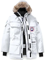 Order Canada Goose Expedition PBI Red Label Waterproof Parka White Unisex Winter Jacket 4565MPB-25