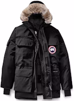 Order Canada Goose Expedition Red Label Black Parka with Coyote Fur Trim Unisex 4660M-61