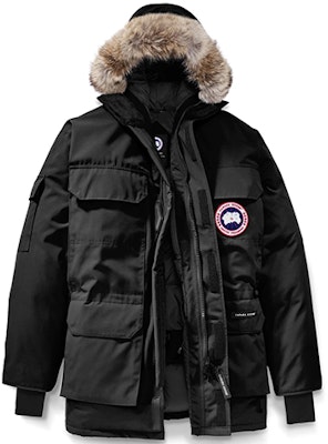 加拿大鵝Expedition紅標黑色派克大衣附郊狼毛飾 男女款 4660M-61 Order 加拿大鵝Expedition紅標黑色派克大衣附郊狼毛飾 男女款 4660M-61