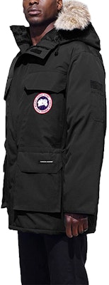 加拿大鵝Expedition紅標黑色派克大衣附郊狼毛飾 男女款 4660M-61 Details for 加拿大鵝Expedition紅標黑色派克大衣附郊狼毛飾 男女款 4660M-61