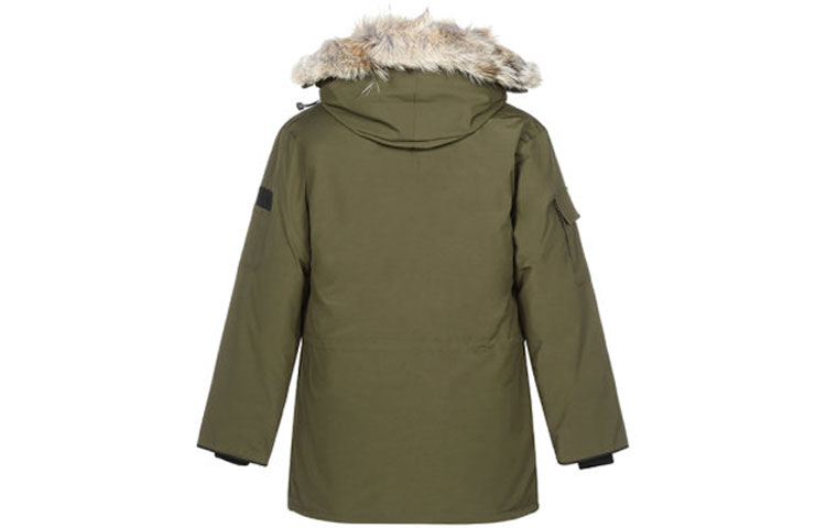 Lookbook Canada Goose Expedition 紅標軍綠色派克大衣 男女款 4660M-49