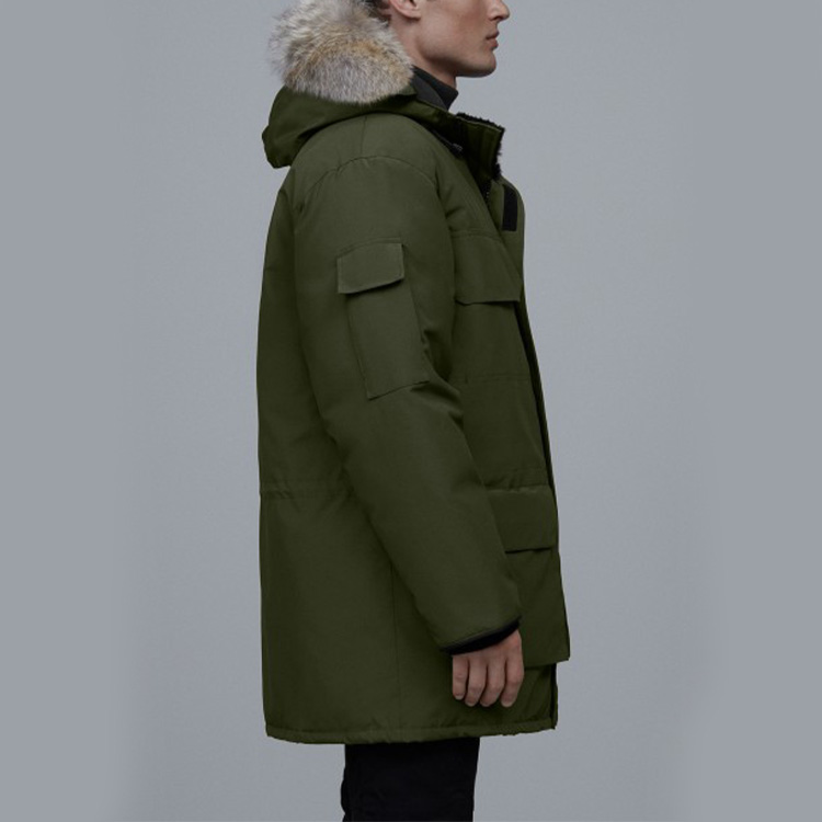 Details for Canada Goose Expedition 紅標軍綠色派克大衣 男女款 4660M-49