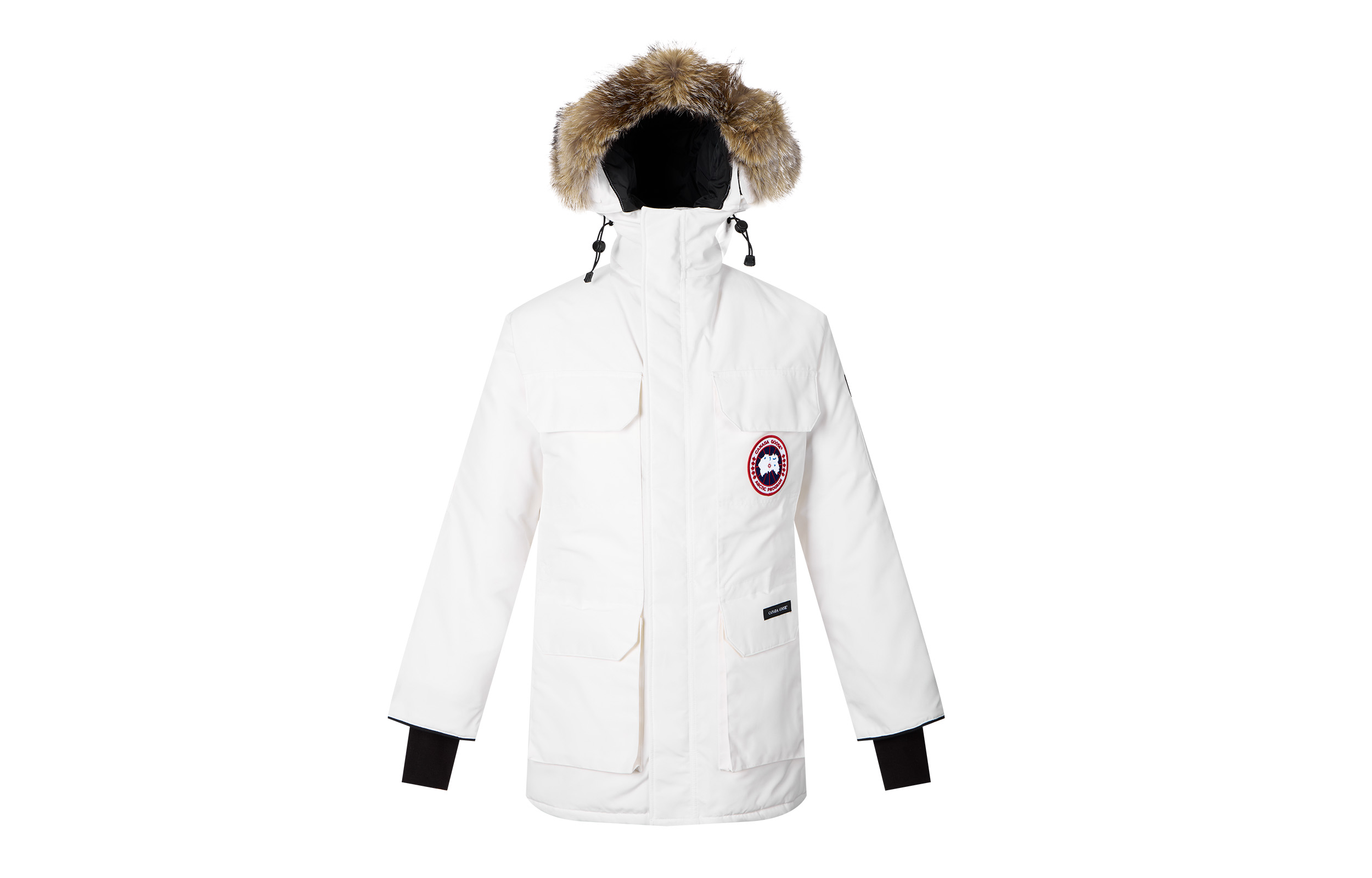Canada Goose Expedition Red Label Parka White-Unisex Snow-Proof Down Jacket 4660M-433