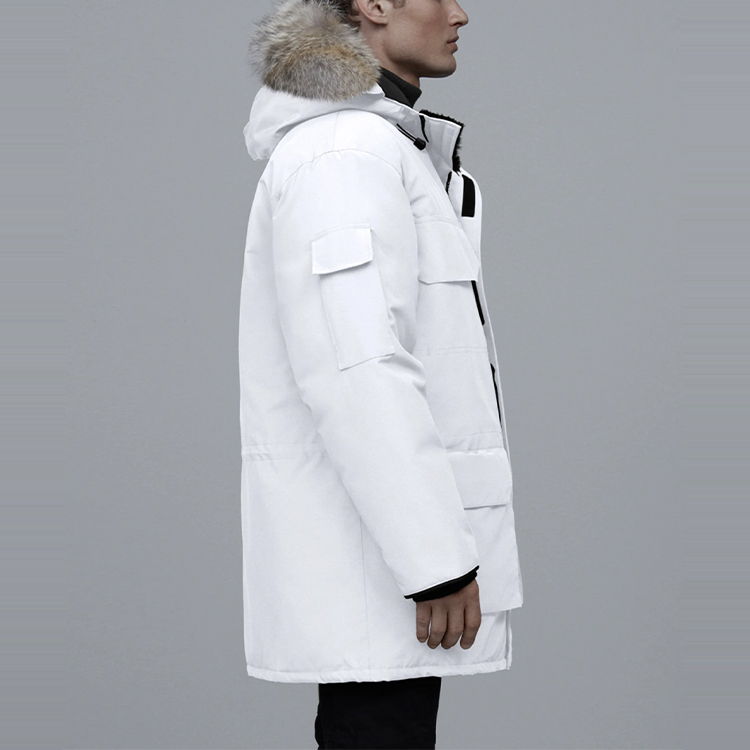 Details for Canada Goose Expedition Red Label Parka White-Unisex Snow-Proof Down Jacket 4660M-433