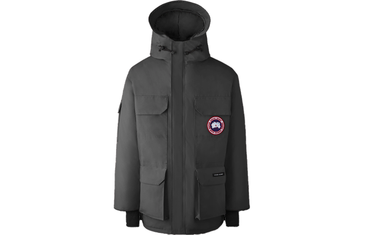Lookbook Canada Goose Expedition Red Label Waterproof Windproof Insulated Parka, Unisex Stone Gray 4660M-66