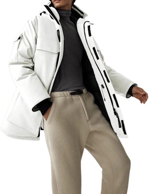 Abrigo Unisex Impermeable y Cortavientos Blanco Canada Goose Expedition Red Label. 2051M-433 Shop Abrigo Unisex Impermeable y Cortavientos Blanco Canada Goose Expedition Red Label. 2051M-433