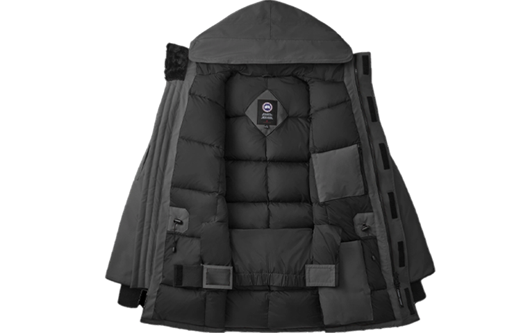 Shop Canada Goose Expedition Red Label Waterproof Windproof Insulated Parka, Unisex Stone Gray 4660M-66