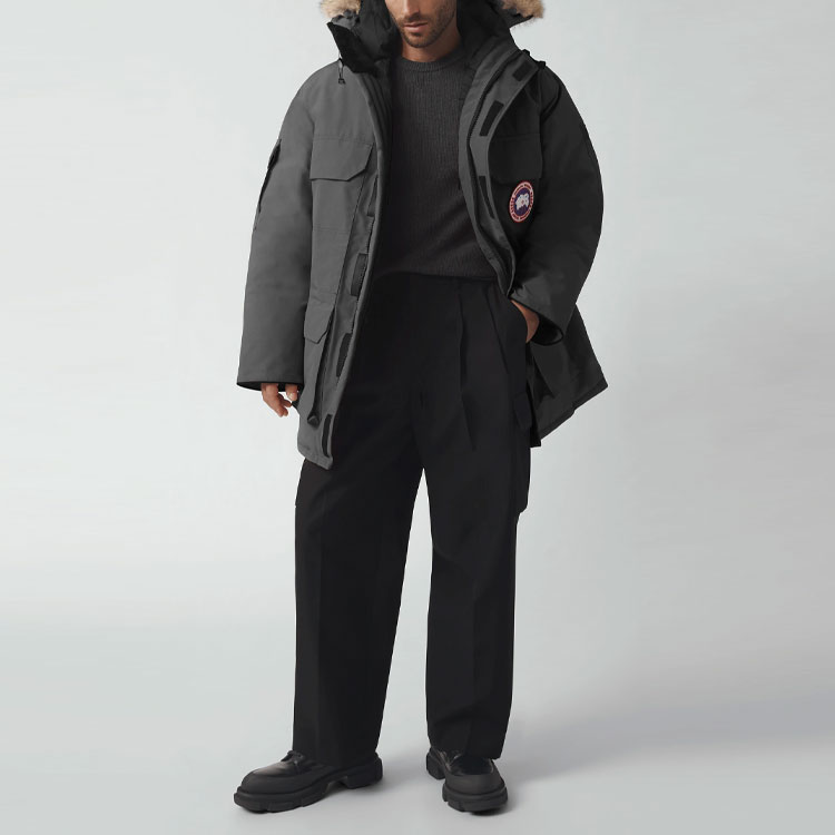 Purchase Canada Goose Expedition Red Label Waterproof Windproof Insulated Parka, Unisex Stone Gray 4660M-66