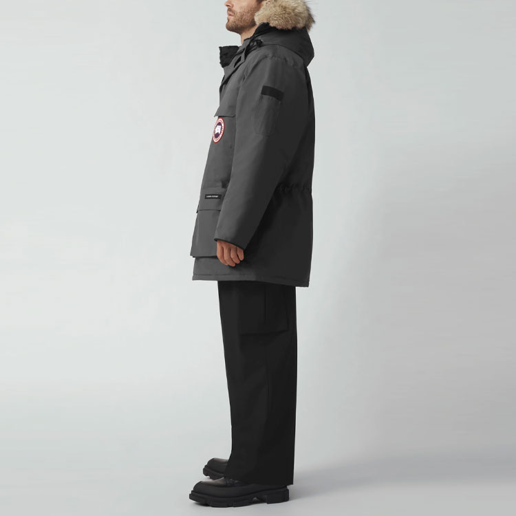 Details for Canada Goose Expedition Red Label Waterproof Windproof Insulated Parka, Unisex Stone Gray 4660M-66