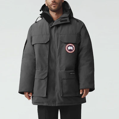 Canada Goose Expedition Red Label Waterproof Windproof Insulated Parka, Unisex Stone Gray 4660M-66 Sizing Canada Goose Expedition Red Label Waterproof Windproof Insulated Parka, Unisex Stone Gray 4660M-66