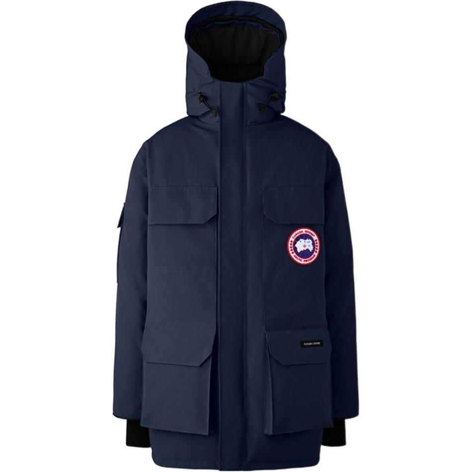 Canada Goose Expedition Series Navy Blue Long Parka Jacket Unisex. 2051M