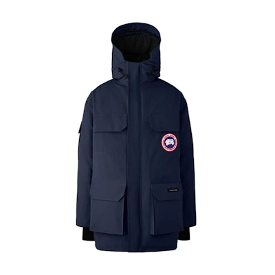 Canada Goose Expedition Series Navy Blue Long Parka Jacket Unisex. 2051M