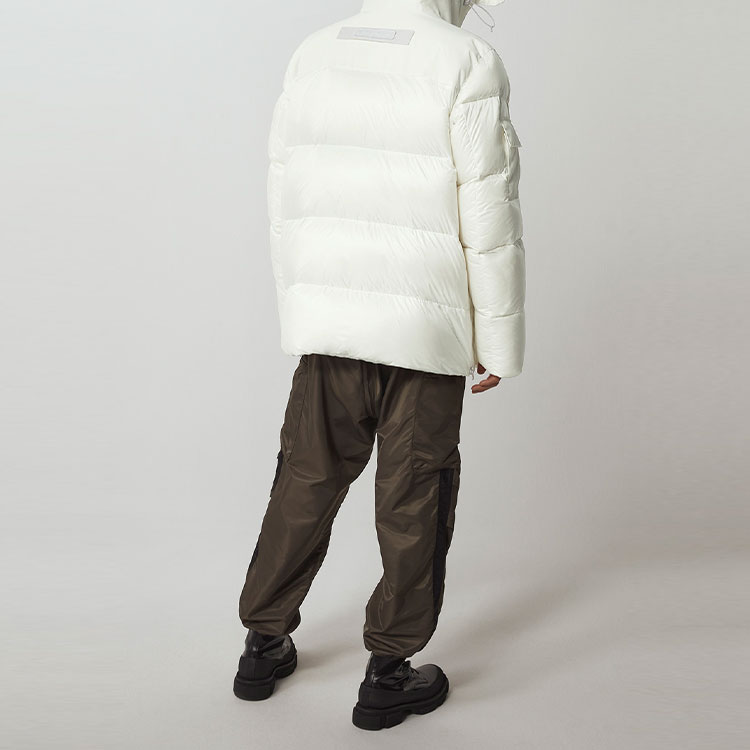 Sizing 加拿大鹅Expedition白标连帽防水大衣男女同款-白色 4660MRF1-99