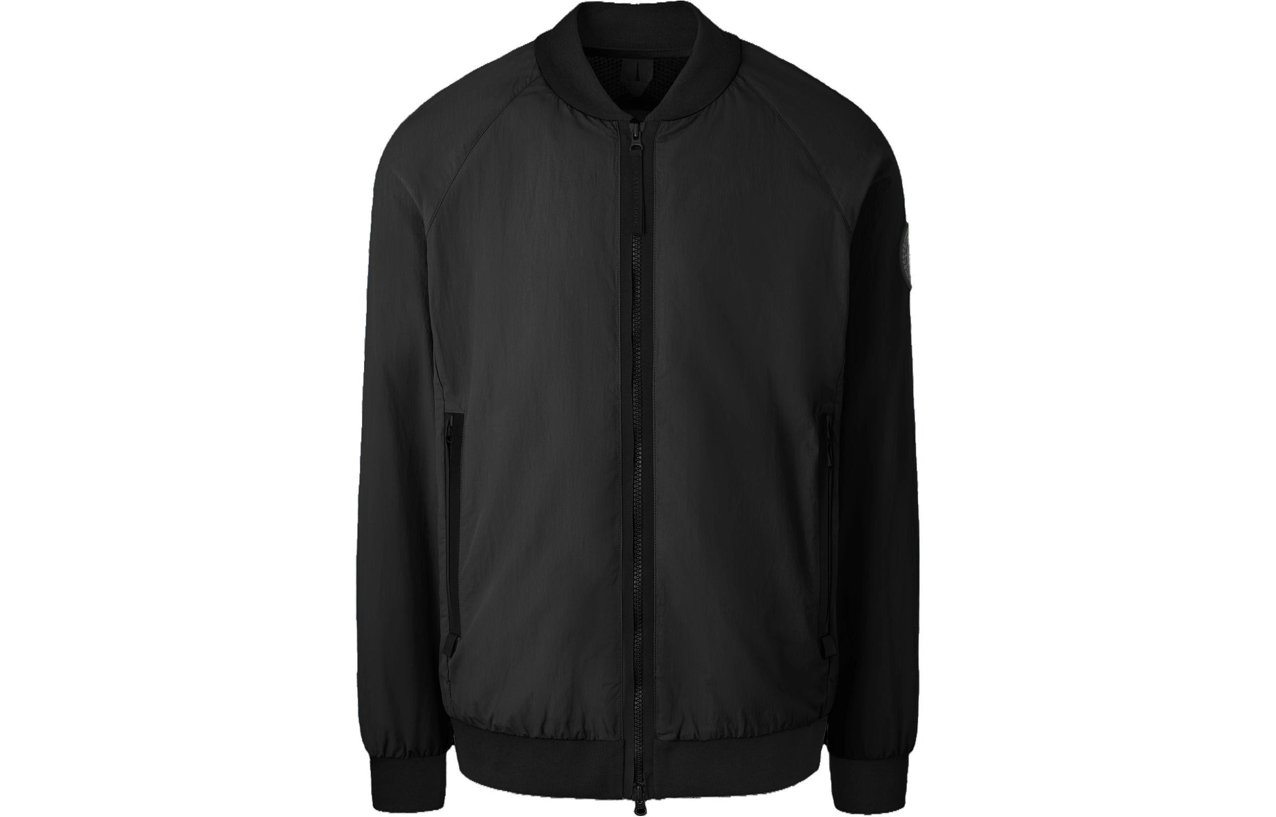 Canada Goose Faber Lightweight Zip-Up Bomber Jacket Black 2441MB-61