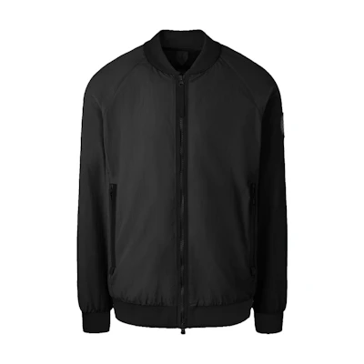 Canada Goose Faber Lightweight Zip-Up Bomber Jacket Black 2441MB-61