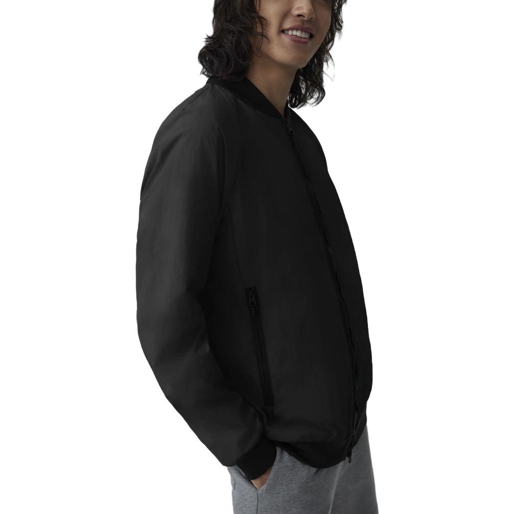 Canada Goose Faber Lightweight Zip-Up Bomber Jacket Black 2441MB-61 圖 5