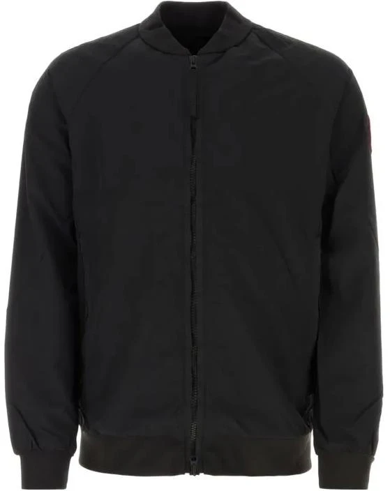canada-goose-faber-solid-black-baseball-collar-zip-logo-jacket-for-men-2441-m-61