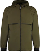 Canada Goose Faber Solid Color Hooded Zip Jacket Green Mens CG2440M4-949 Canada Goose Faber Solid Color Hooded Zip Jacket Green Mens CG2440M4-949