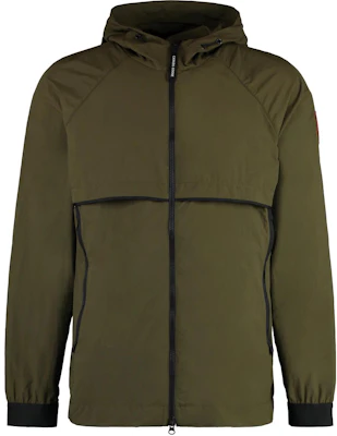 Canada Goose Faber Jaket Hoodie Resleting Hijau Pria Solid Color CG2440M4-949 Buy Canada Goose Faber Jaket Hoodie Resleting Hijau Pria Solid Color CG2440M4-949