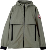 Canada Goose Faber SS23 Lightweight Hooded Zip Jacket Green 2440M-852 Canada Goose Faber SS23 Lightweight Hooded Zip Jacket Green 2440M-852