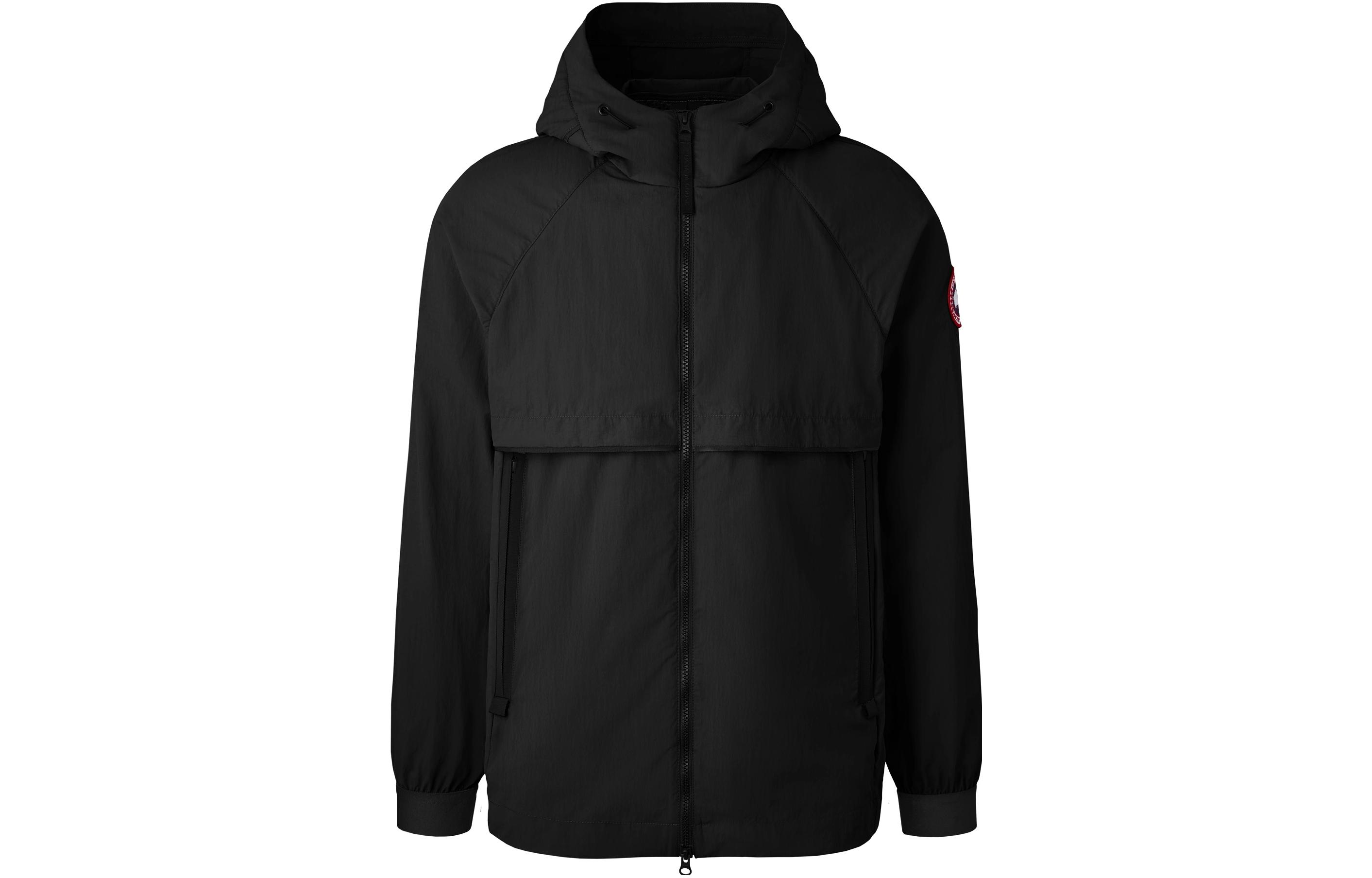 Canada Goose Faber SS23 Solid Logo Patch Jacket Black 2440M-61