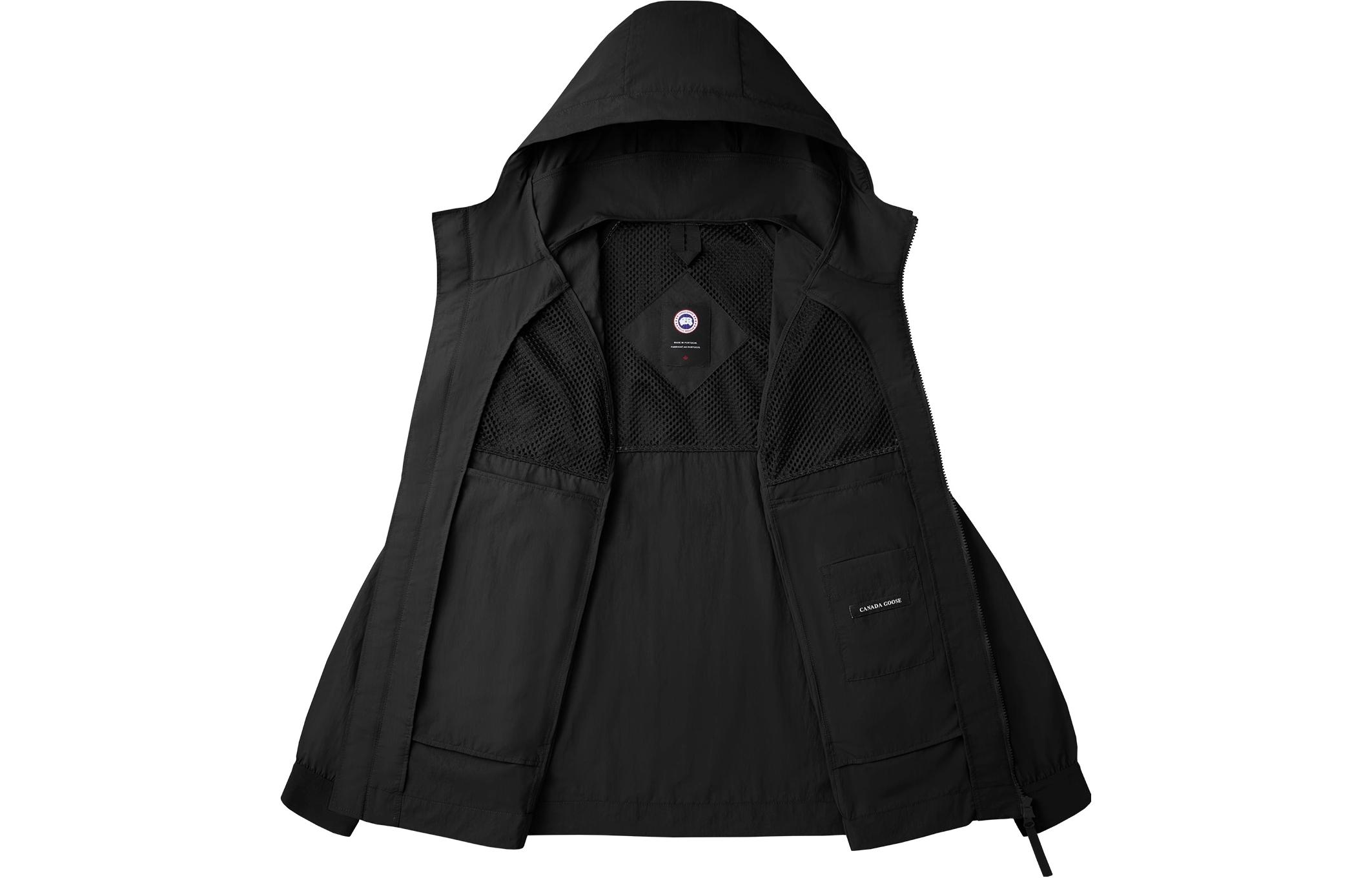 Lookbook Canada Goose Faber SS23 Solid Logo Patch Jacket Black 2440M-61