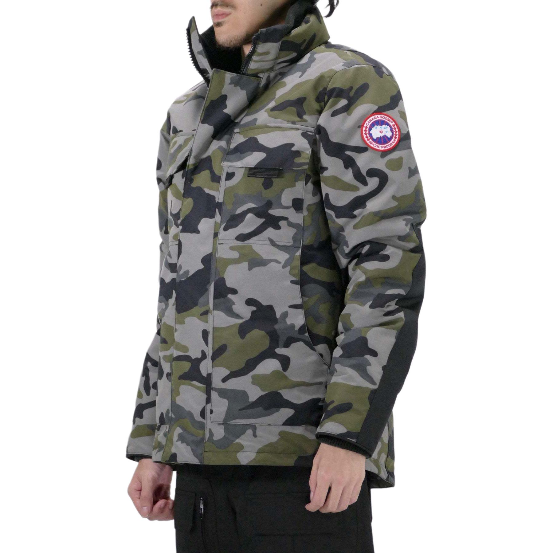 Purchase 加拿大鹅迷彩标志立领夹克绿色 5816MP