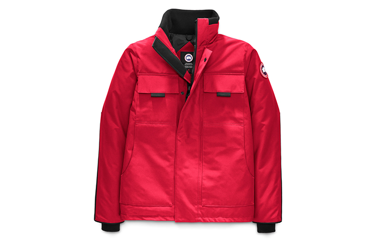 Canada Goose Forester Series Red Label Windproof Down Jacket Unisex Red 5816M-11