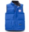 Order Chaqueta ligera Canadá Goose Freestyle azul con logo rojo, impermeable y cierre. 4154MPB-64