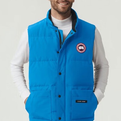 Canada Goose Freestyle Crew Rompi Down Ringan Unisex Glacier Blue. 4154M-1265 Lookbook Canada Goose Freestyle Crew Rompi Down Ringan Unisex Glacier Blue. 4154M-1265
