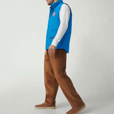 Canada Goose Freestyle Crew Rompi Down Ringan Unisex Glacier Blue. 4154M-1265 Details for Canada Goose Freestyle Crew Rompi Down Ringan Unisex Glacier Blue. 4154M-1265