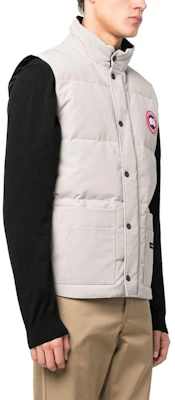 Canada Goose Freestyle FW22 Rompi Logo Tahan Air Limestone Unisex. 4154M4-32 Details for Canada Goose Freestyle FW22 Rompi Logo Tahan Air Limestone Unisex. 4154M4-32