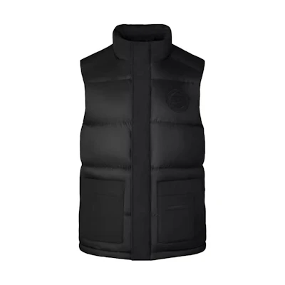 Canada Goose Freestyle FW23 Black Label Waterproof Puffer Down Vest Black Unisex. 2057MB-61