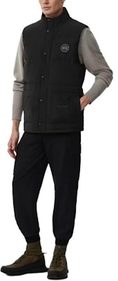 加拿大鹅Freestyle针织拉链无袖马甲男女通用黑色 2054MB-61 Shop 加拿大鹅Freestyle针织拉链无袖马甲男女通用黑色 2054MB-61