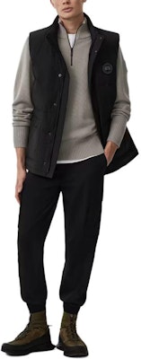 加拿大鹅Freestyle针织拉链无袖马甲男女通用黑色 2054MB-61 Purchase 加拿大鹅Freestyle针织拉链无袖马甲男女通用黑色 2054MB-61