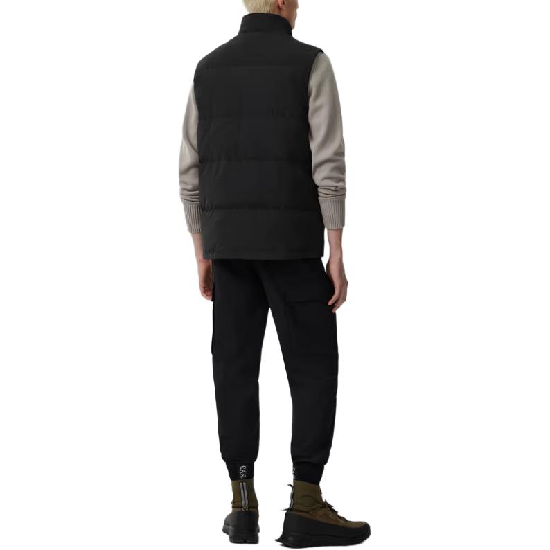 Details for 加拿大鹅Freestyle针织拉链无袖马甲男女通用黑色 2054MB-61